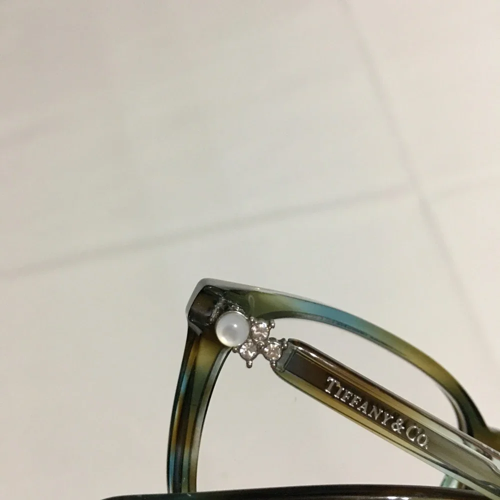 Tiffany & Co TF2109-H-B 8124 Full Rim Eyeglasses 51-17-140 Ocean Turquoise Italy
